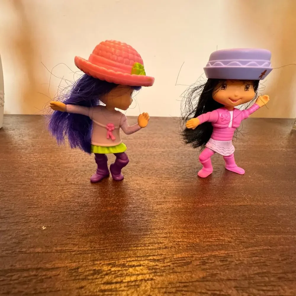 Strawberry Shortcake Ginger Snap & Tea Blossom McDonald's Happy Meal Toy Figure